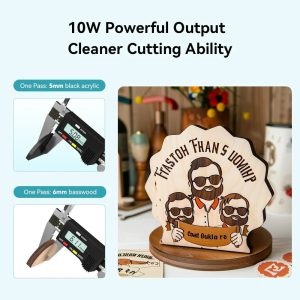 Creality Laser Engraver Falcon 10W - powerful